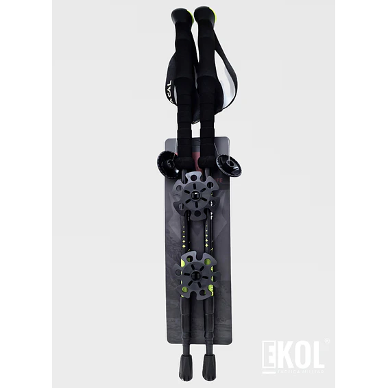 Par de Bastones Caracal Trekking Pro Ultraligeros para Senderismo y Montañismo 6