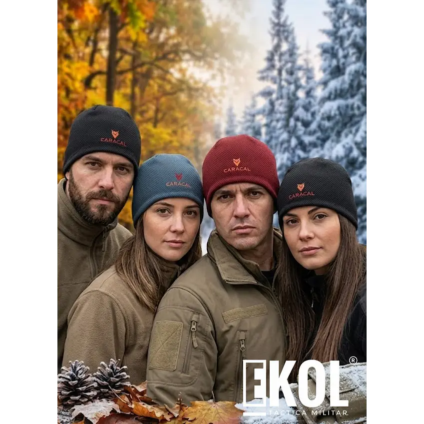 Gorro Térmico Caracal Reversible Estilo y Protección del Frío 2