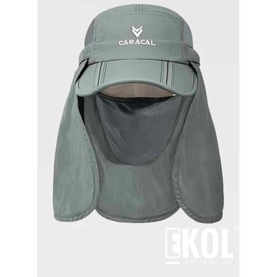 Gorro Legionario con Protector Facial y Cubrenuca Protección Solar UV 3