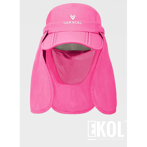 Gorro Legionario con Protector Facial y Cubrenuca Protección Solar UV 6