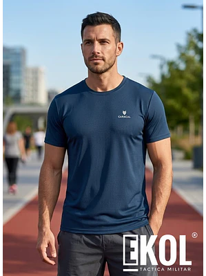 Polera Deportiva Caracal Running Secado Rápido