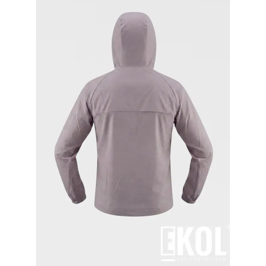 Cortaviento Mujer Caracal Ligero con Capucha Secado Rápido Running Trekking 7