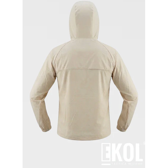 Cortaviento Mujer Caracal Ligero con Capucha Secado Rápido Running Trekking 9
