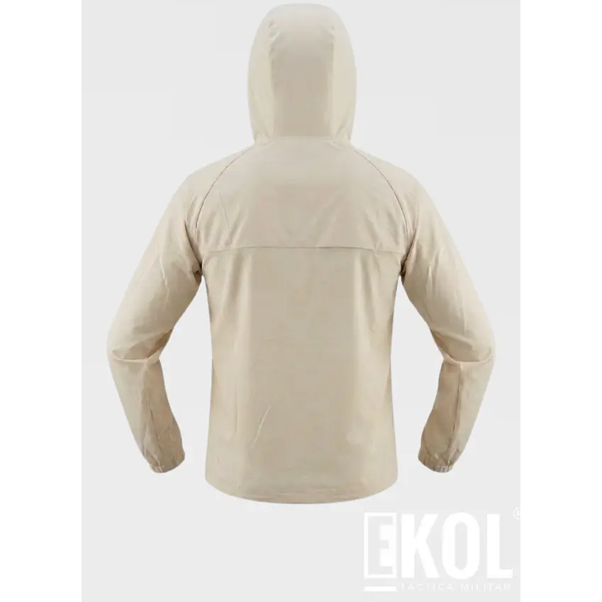 Cortaviento Mujer Caracal Ligero con Capucha Secado Rápido Running Trekking 9