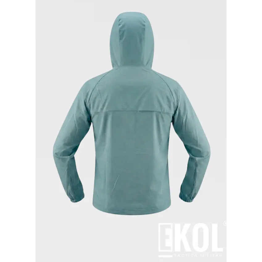 Cortaviento Mujer Caracal Ligero con Capucha Secado Rápido Running Trekking 5