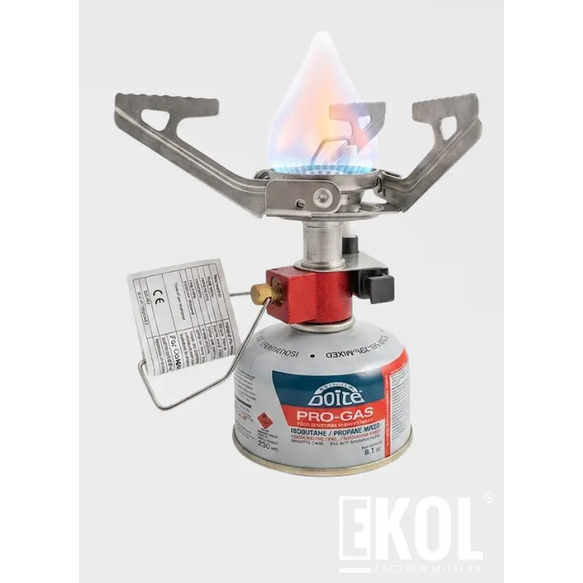 Cocina Portátil de Camping CARACAL CA-S0113 de Alto Rendimiento 2700W 3