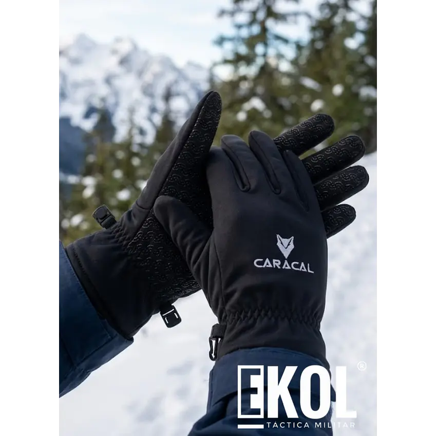 Guantes Térmicos Táctiles Caracal Protección Calidez y Control 2
