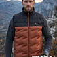 Chaleco Térmico Caracal Doble Tono Acolchado, Cuello Alto y Cierre Frontal - Miniatura 2