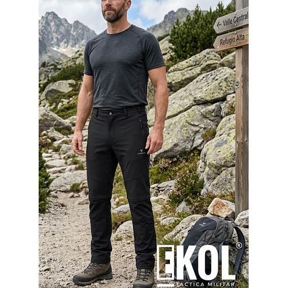 Pantalón Desmontable Caracal Secado Rápido Outdoor Trekking Senderismo 2
