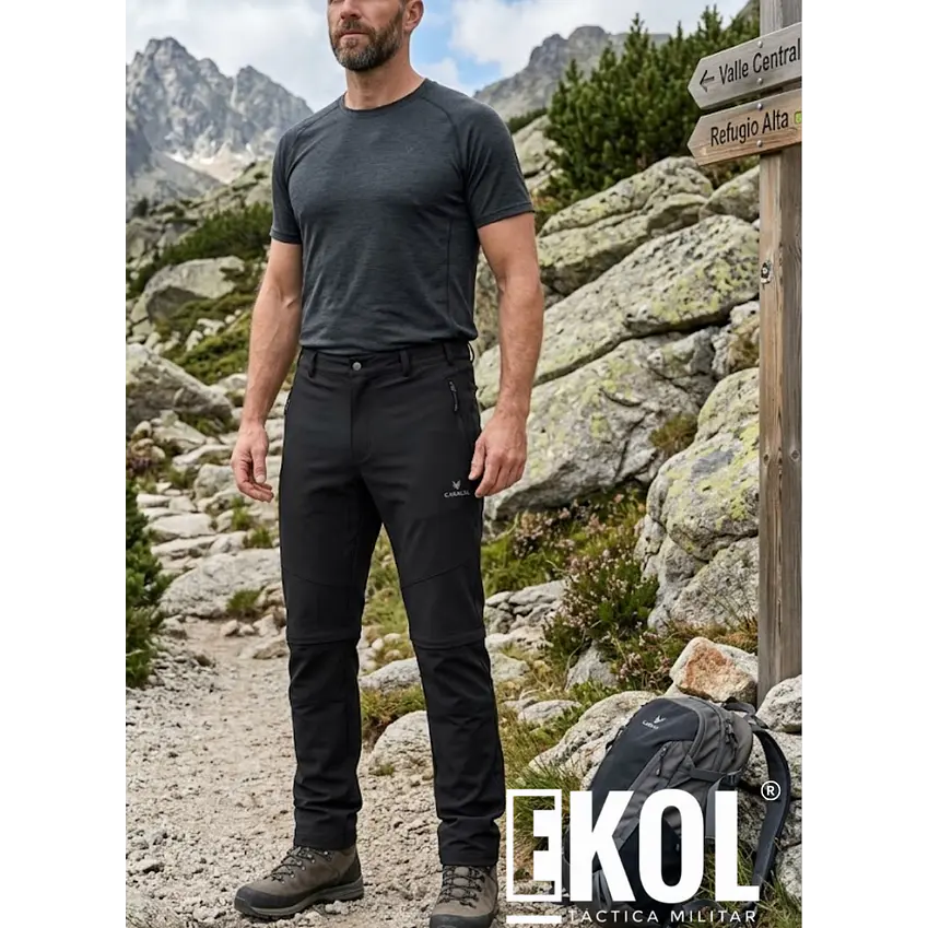 Pantalón Desmontable Caracal Secado Rápido Outdoor Trekking Senderismo 2