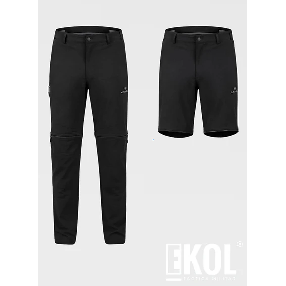 Pantalón Desmontable Caracal Secado Rápido Outdoor Trekking Senderismo 1