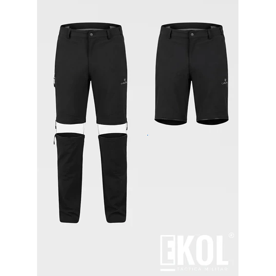 Pantalón Desmontable Caracal Secado Rápido Outdoor Trekking Senderismo 7