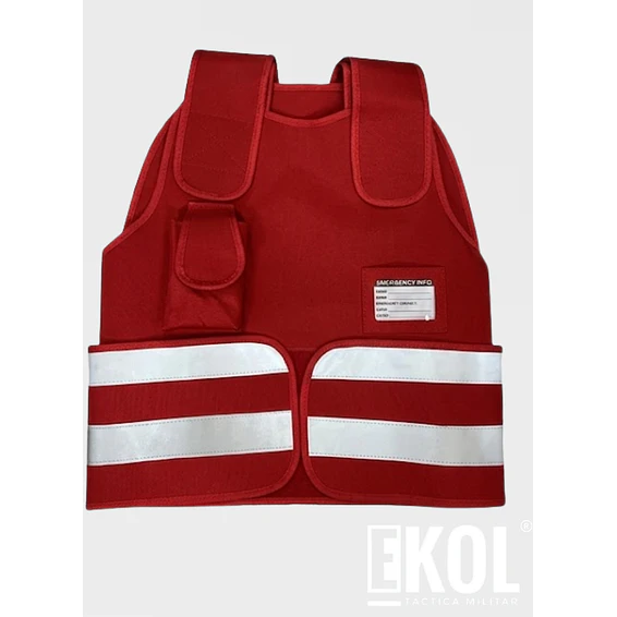Chaleco de Seguridad Privada en Cordura con Reflectantes 1