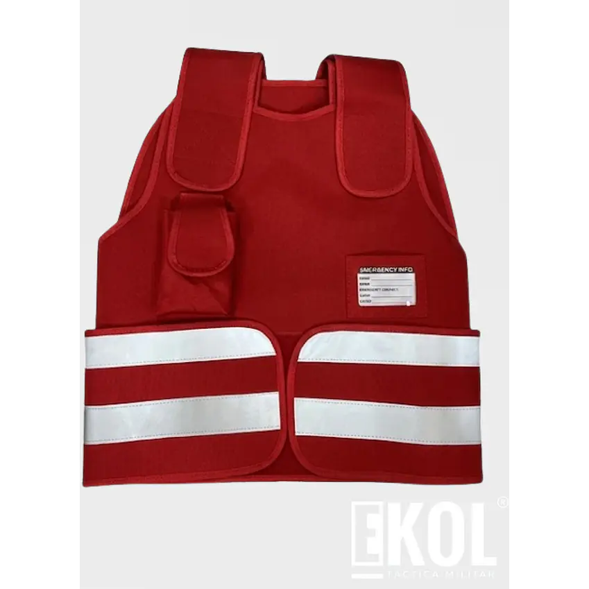 Chaleco de Seguridad Privada en Cordura con Reflectantes 1