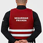 Chaleco de Seguridad Privada en Cordura con Reflectantes - Miniatura 4