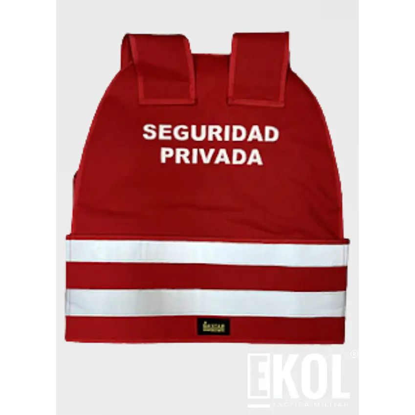 Chaleco de Seguridad Privada en Cordura con Reflectantes 5