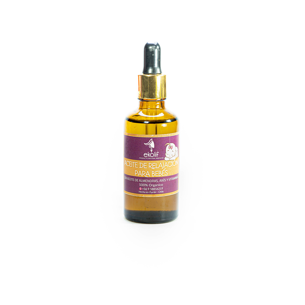 Aceite para relajación bebe 