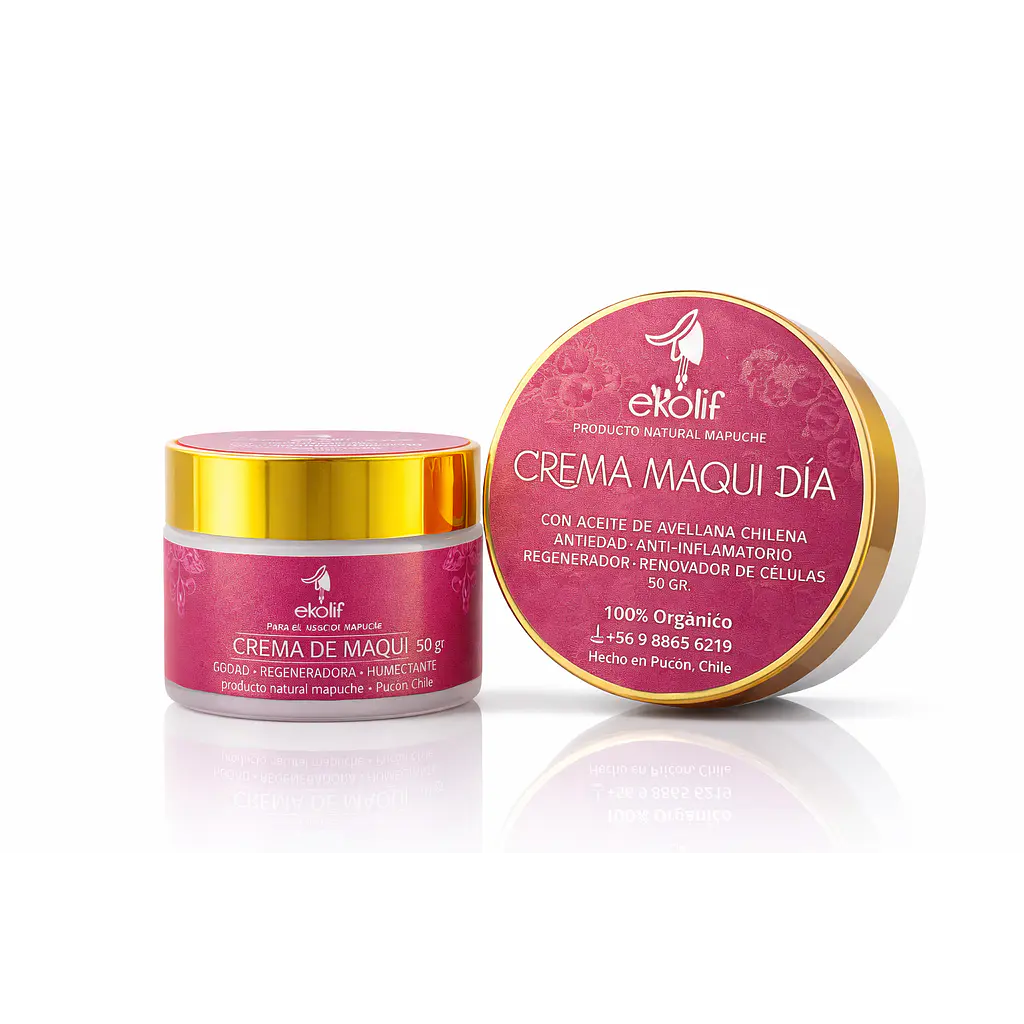 Crema Maqui Día (rostro y cuello) 
