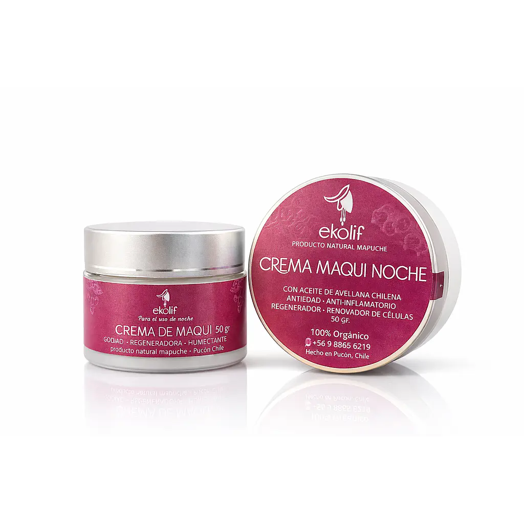 Crema Maqui Noche (Rostro y cuello) 