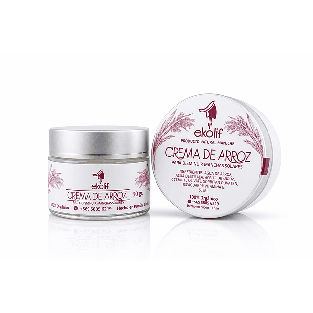 Crema de Arroz (Rostro y cuello)