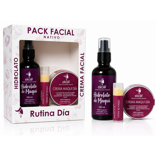 Pack Facial Nativo Ekolif – Rutina Día