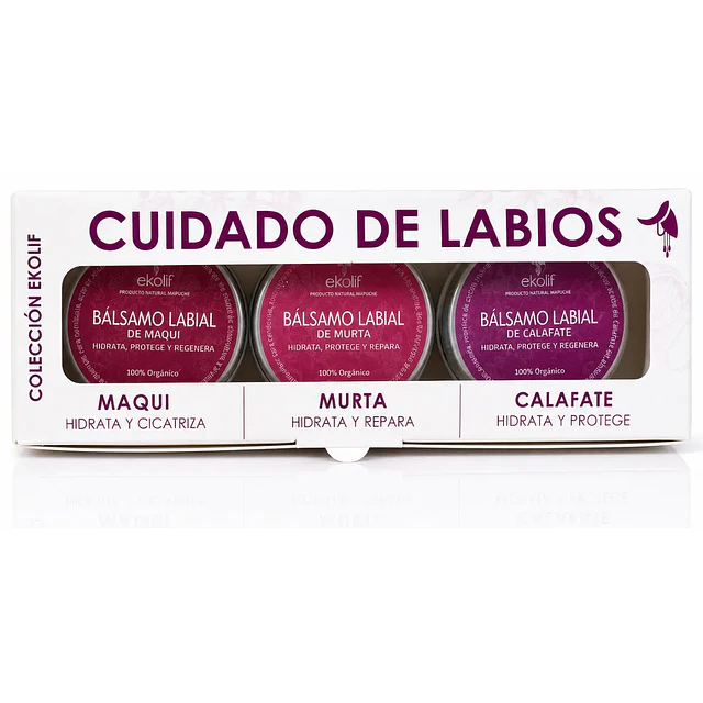 Pack Bálsamos Labiales Nativos Ekolif