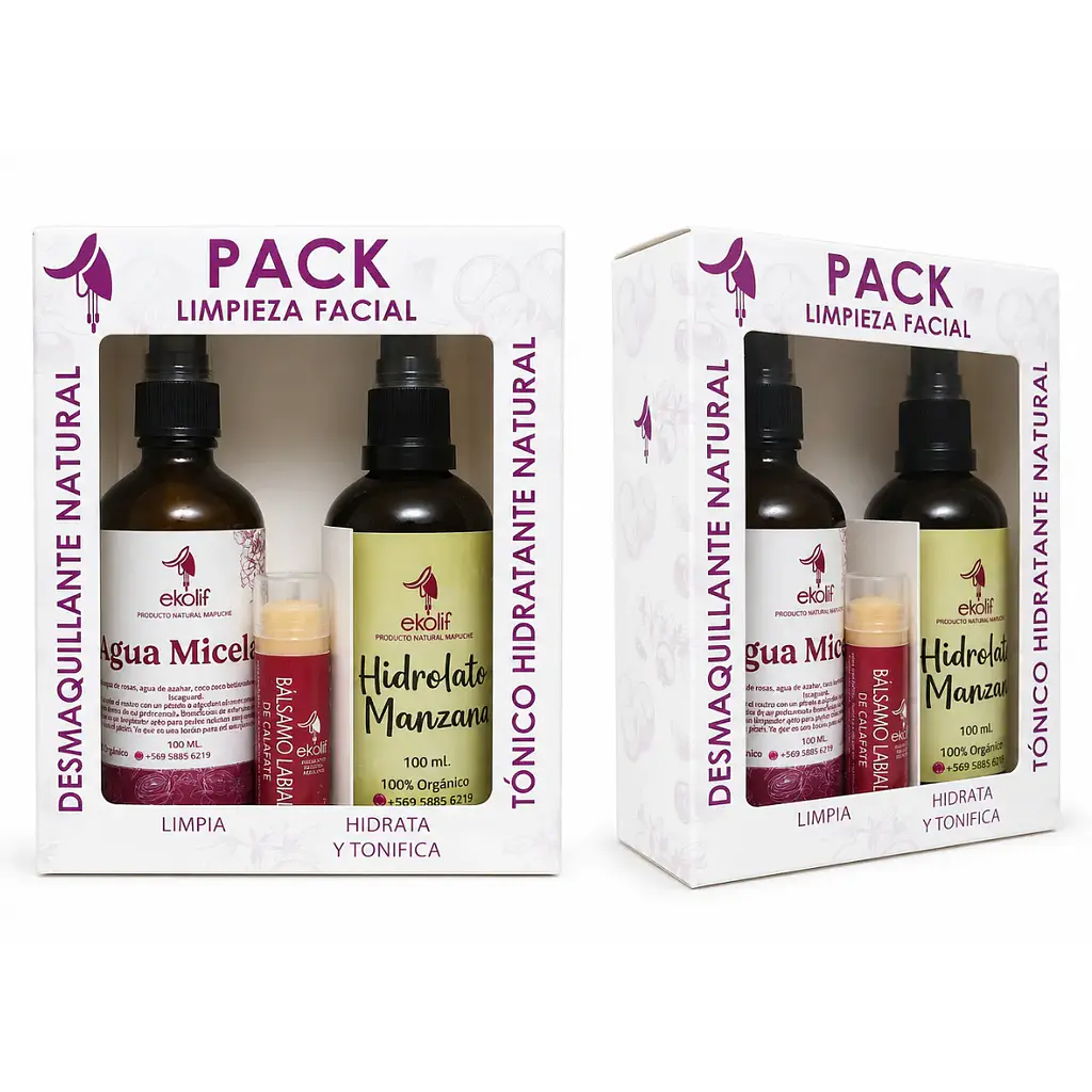 Pack Limpieza Facial Ekolif 