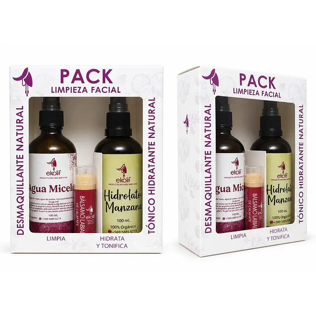 Pack Limpieza Facial Ekolif