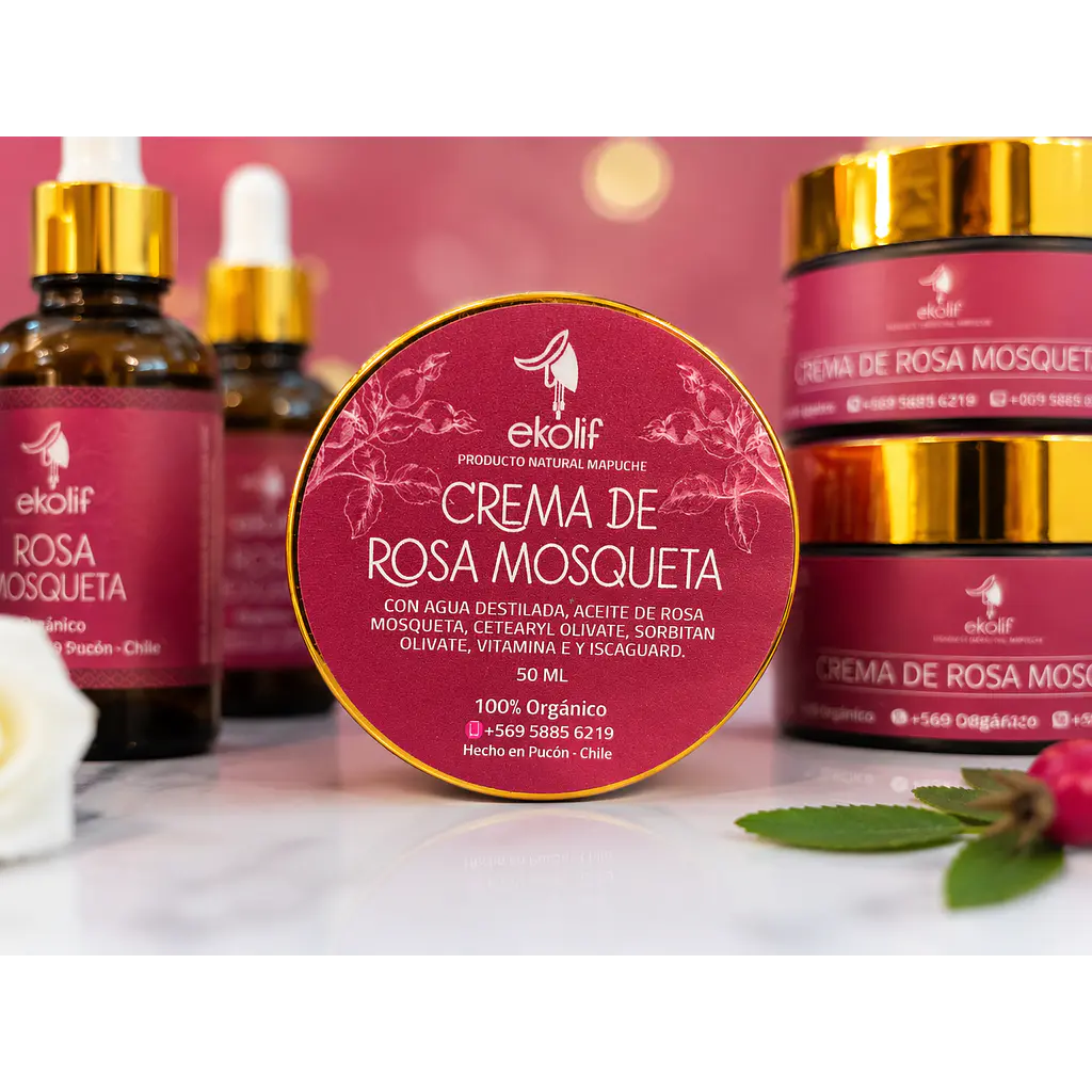 CREMA FACIAL ROSA MOSQUETA 