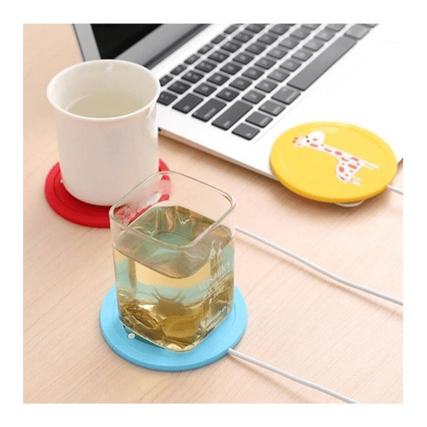 Mini calentador portátil USB para tazas de café, posavasos