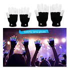 Guantes Led Tik Tok Efecto Luz Dedos Niños Adultos Ekolmac 6