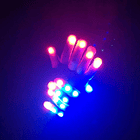 Guantes Led Tik Tok Efecto Luz Dedos Niños Adultos Ekolmac 10