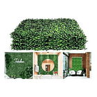 Pack 10 Enredadera Malla Pared 60x40 Hoja Artificial Jardin  2