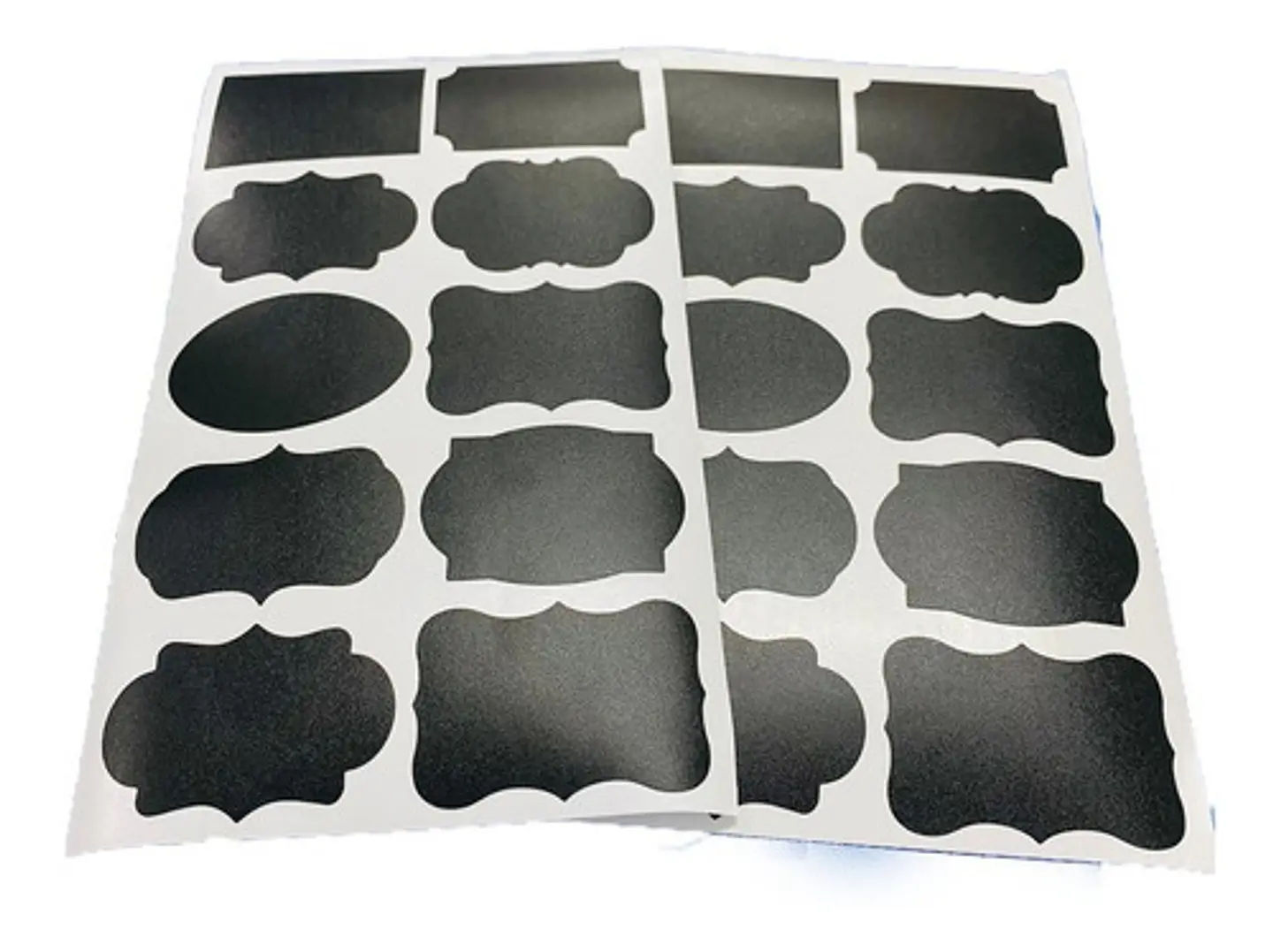 Etiquetas Stickers Vinilo Pizarron Para Frascos - Tarjeta 10 unid 1