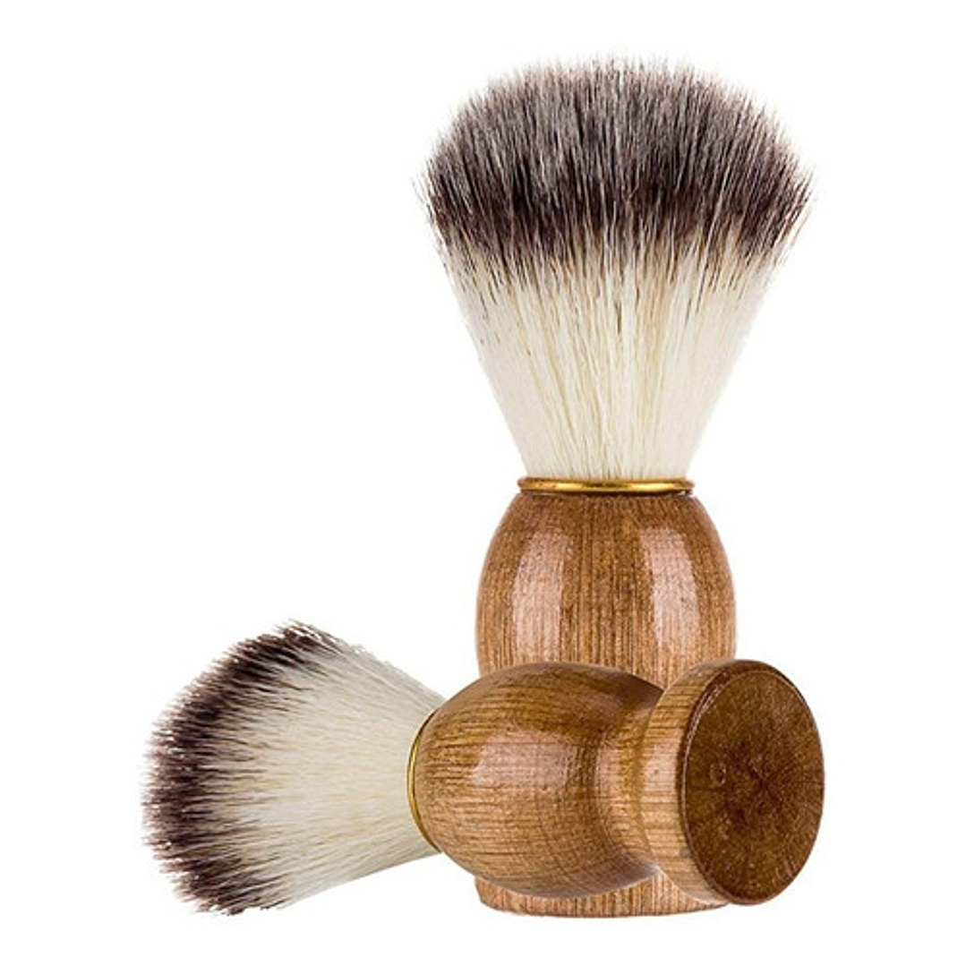 12x Brocha Hisopo De Madera Para Barba - Peluquería Barbería 7