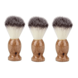 12x Brocha Hisopo De Madera Para Barba - Peluquería Barbería