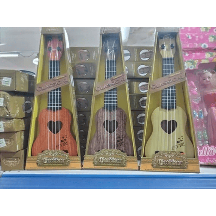 Ukelele Instrumento Musical Tamaño Estándar  4 Cuerdas 42cm 4