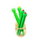 Pack 4 Lapiz Pasta Diseños Kawaii- Cactus  1