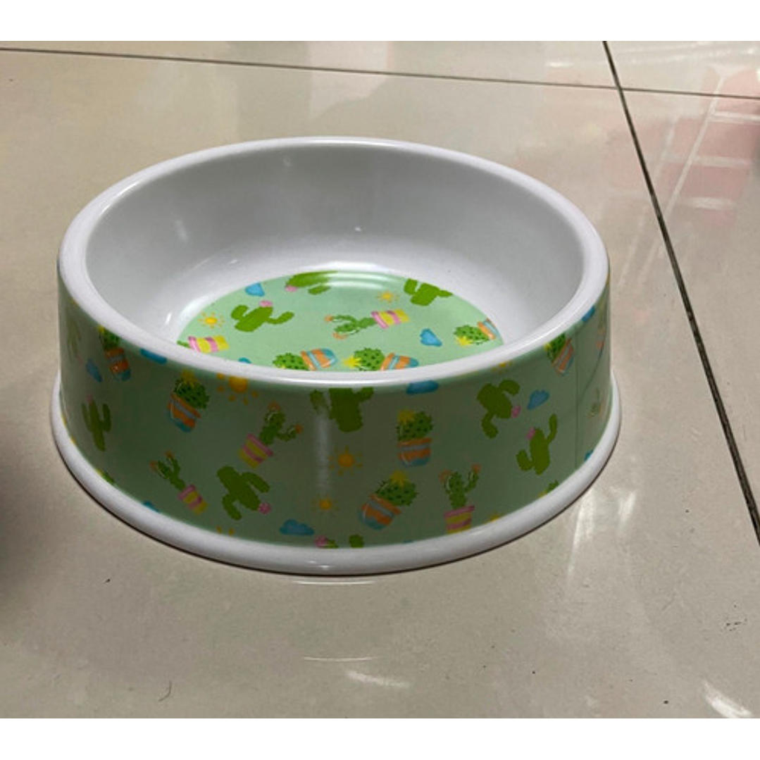 Plato Tazón Comida Agua Acero Inox Mascota Perro Gato 30 Cm 2