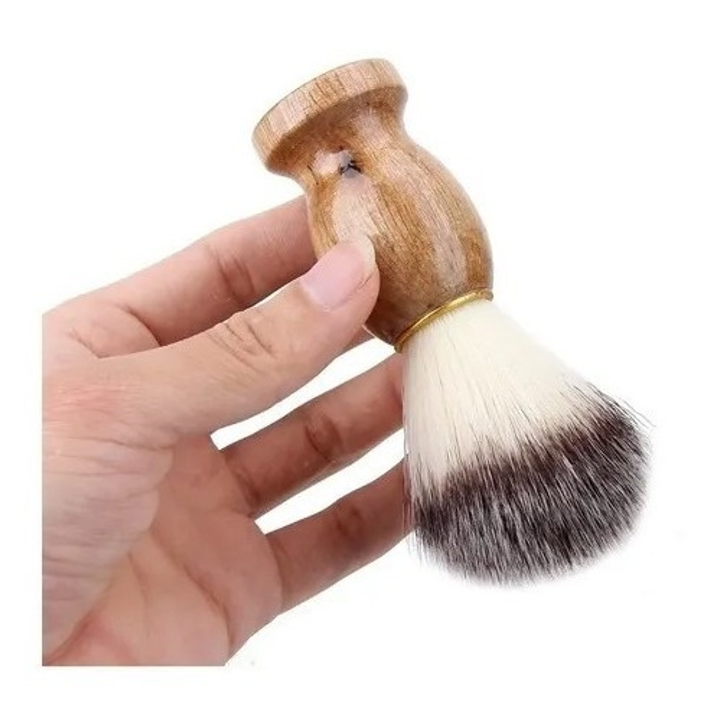 6x Brocha Hisopo De Madera Para Barba - Peluquería Barbería 3