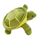 Mini Peluche De Tortuga 20 Cm Esponjoso Verde 6