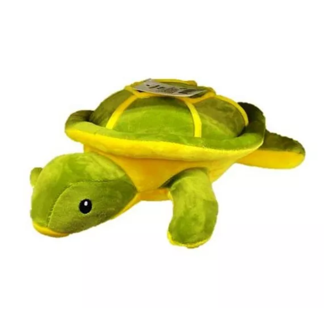 Mini Peluche De Tortuga 20 Cm Esponjoso Verde 8