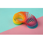 Resorte Magico Slinky Juguete Aerodinamico Antiestres 7