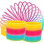 Resorte Magico Slinky Juguete Aerodinamico Antiestres 9
