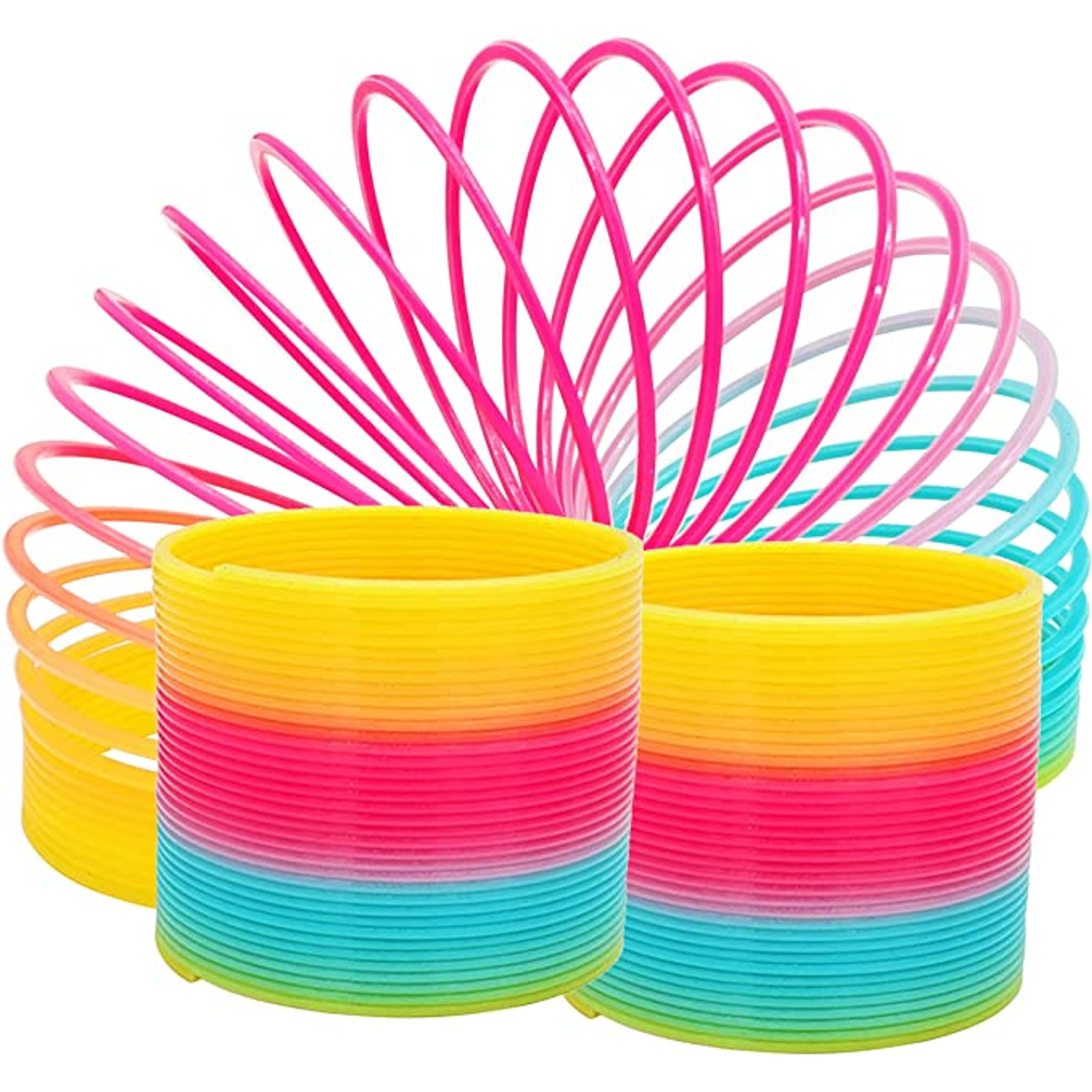 Resorte Magico Slinky Juguete Aerodinamico Antiestres 9