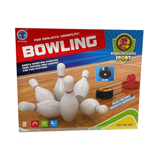 Set de Bowling Game Sport 6 bolos Juegos Infantiles