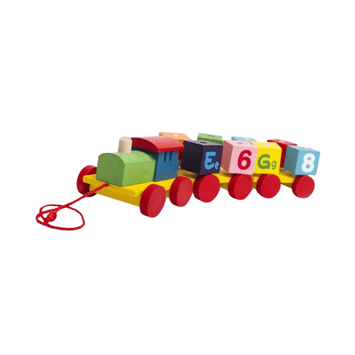 Juego Didáctico De Tren Encaje Para Niños 3