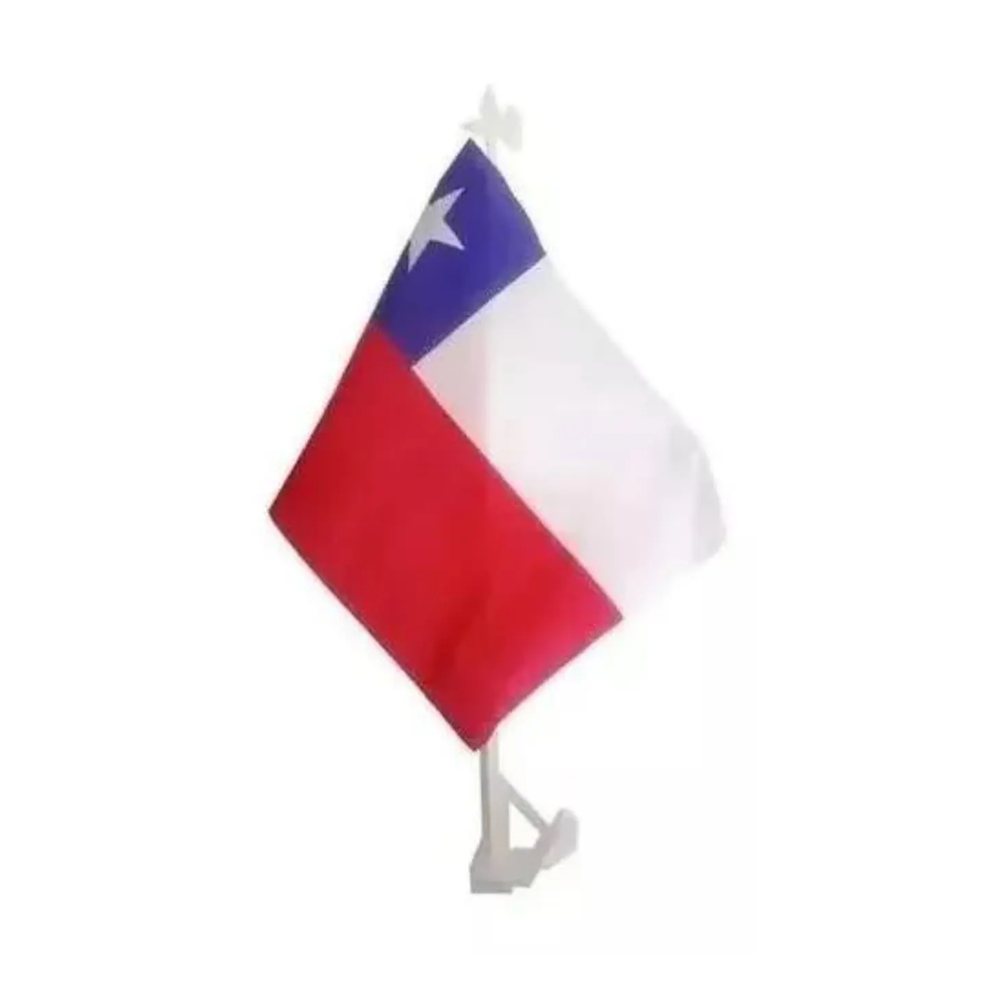12 Banderas De Chile Auto Fiestas Patrias Banderin 20 X 30 2