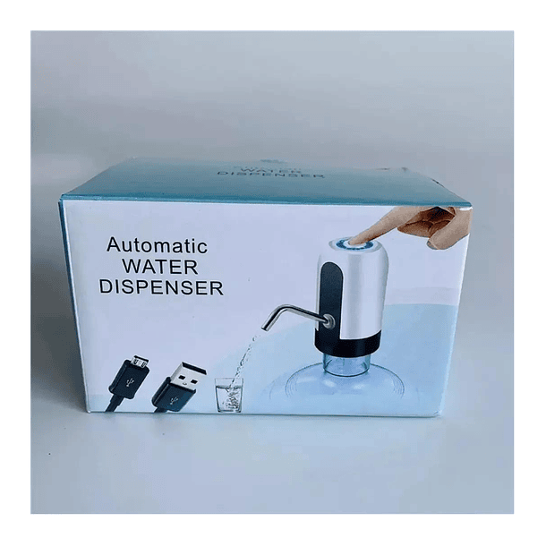 Bomba Dispensadora Usb Agua Electrónico Recargable Botellón 4