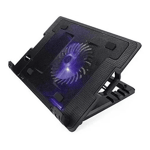 Soporte Notebook Portátil Plegable Ventilador Led Ergostand